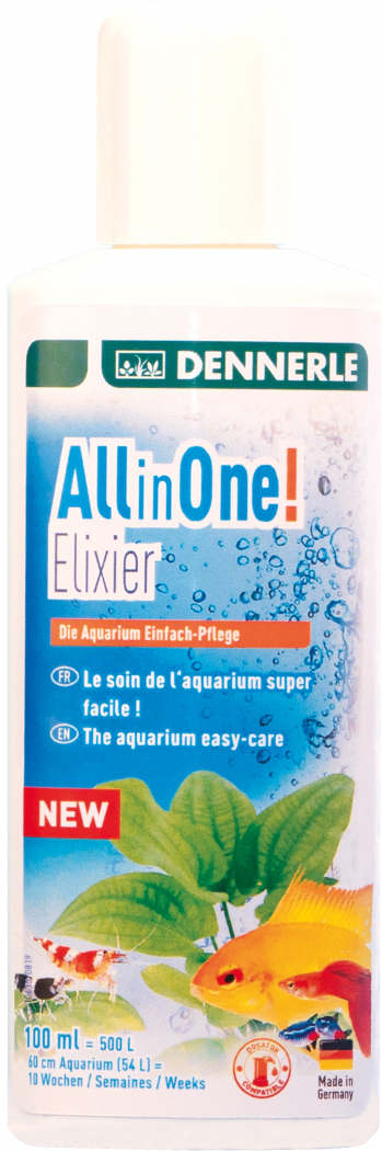

Кондиционер для комплексного ухода за аквариумом Dennerle AllinOne! Elixier 100 мл