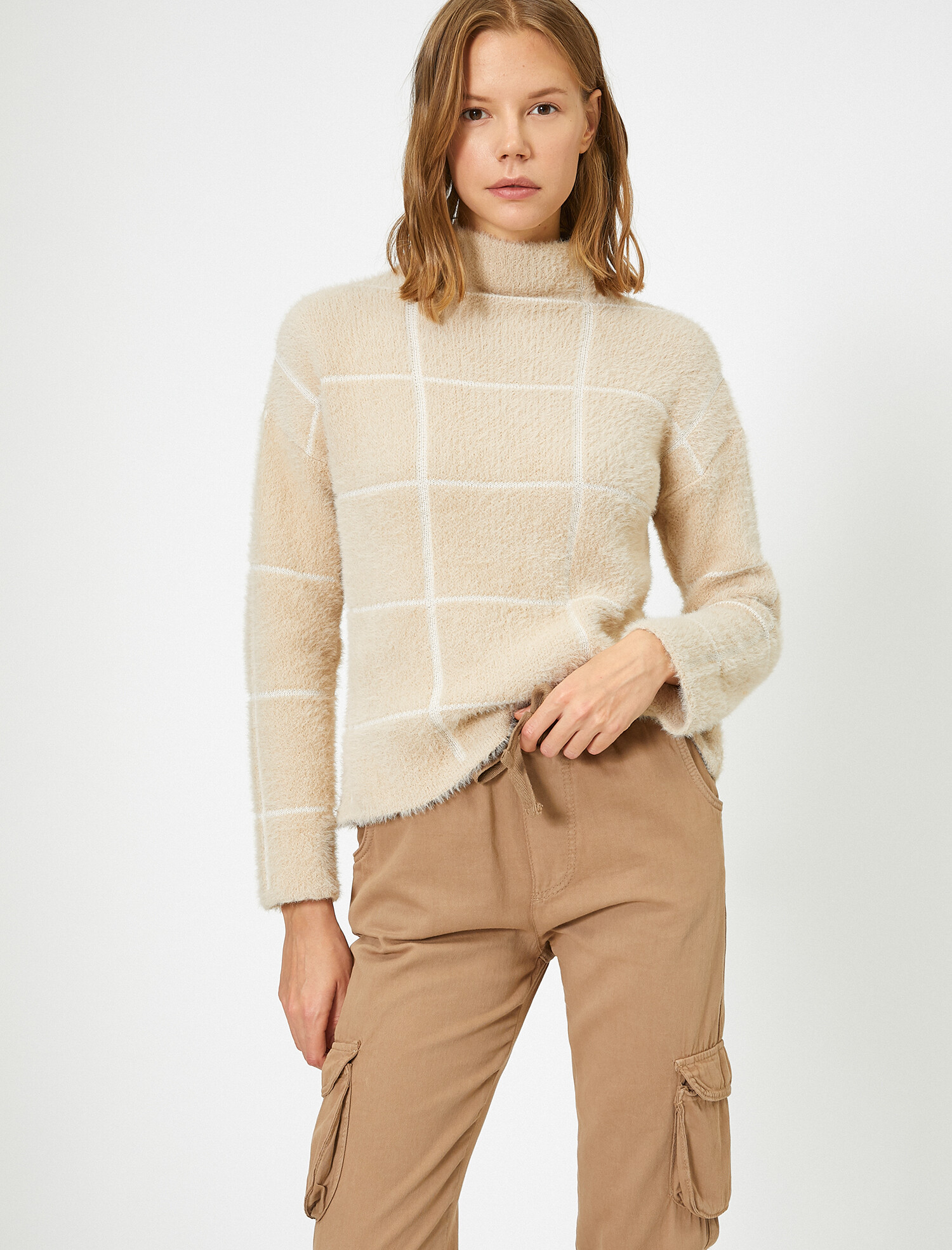 

Свитер Koton 0KAK92809HT-51W S Camel Check