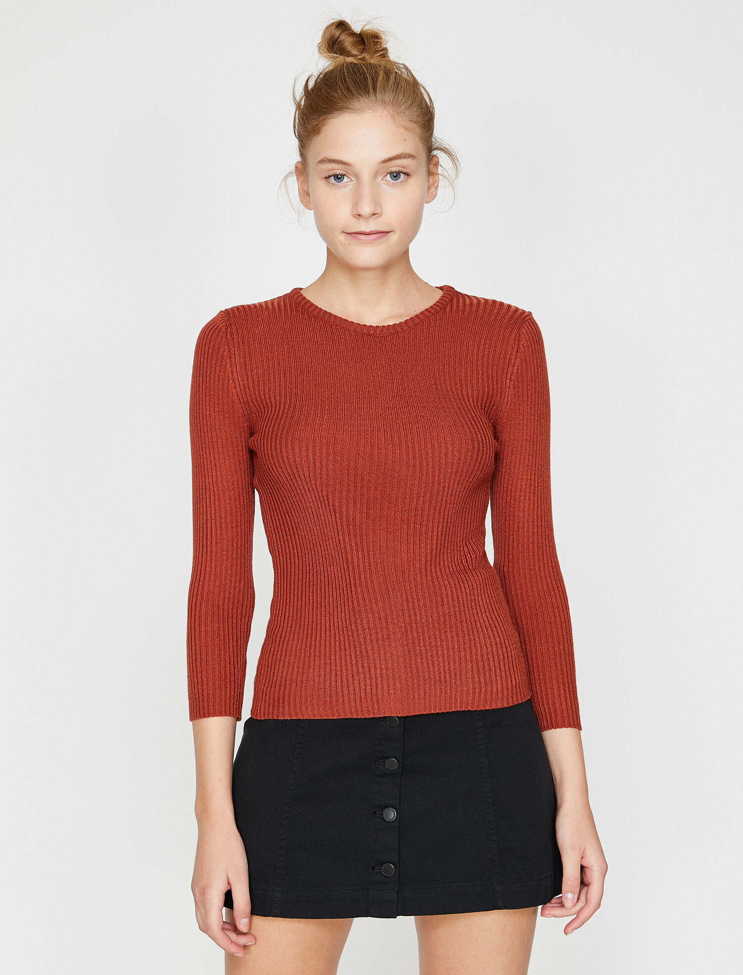 

Джемпер Koton 0KAL98646IT-510  Brown, Джемпер Koton 0KAL98646IT-510 XS Brown