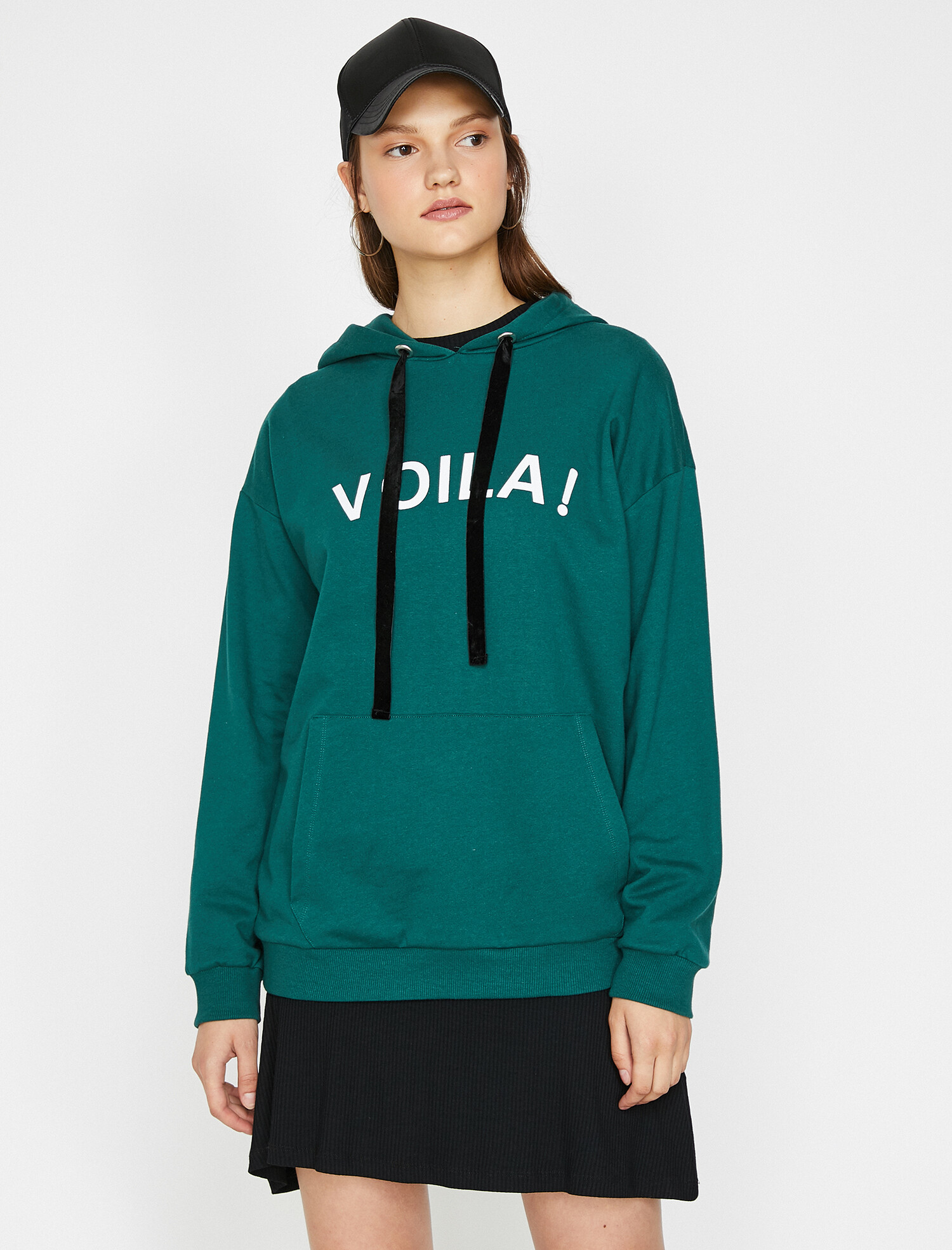 

Худи Koton 0KAL18093IK-786 XS Green