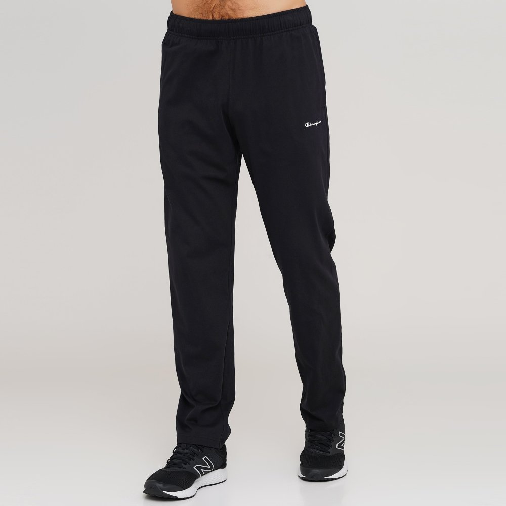 

Мужские спортивные штаны Champion Straight Hem Pants Черный 46 (cha212915-NBK)