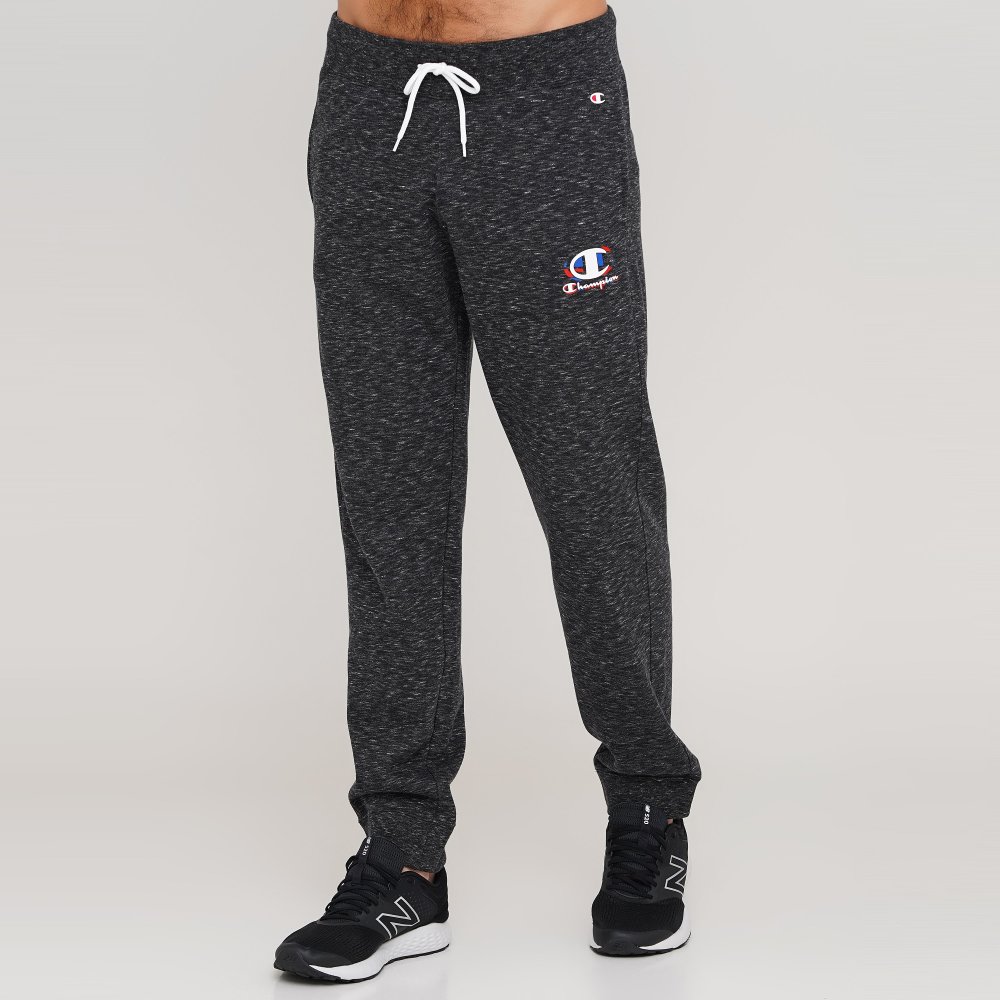 

Мужские спортивные штаны Champion Rib Cuff Pants Серый 44 (cha214299-SBWM)