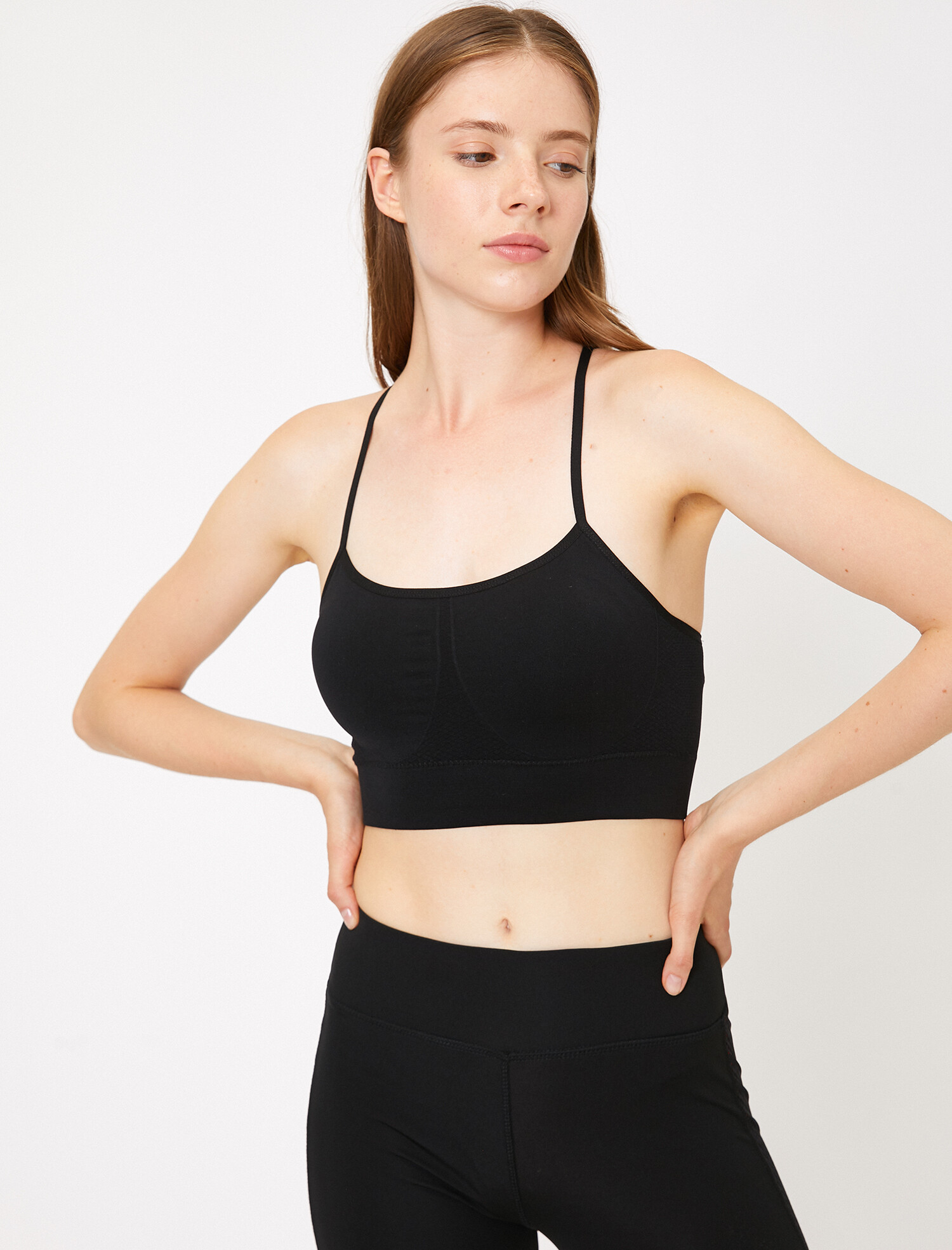 

Спортивный топ Koton 0KAK32548YK-999 L Black