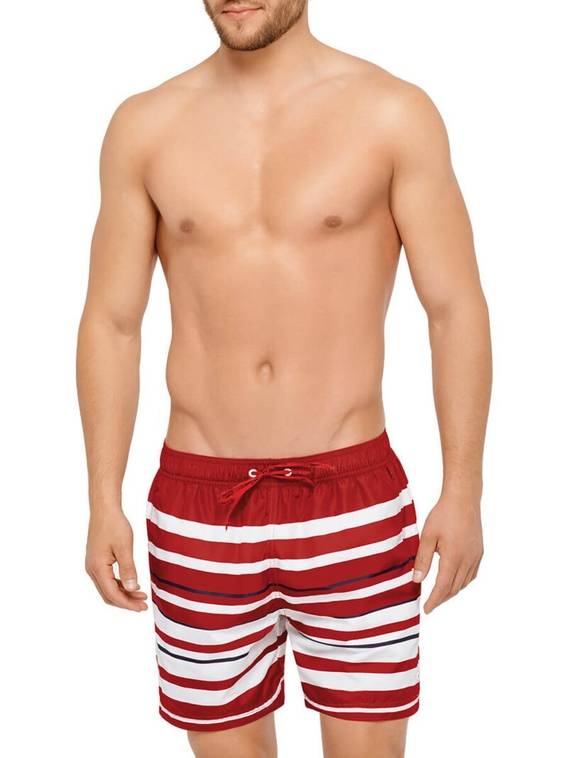 

Мужские шорты Marc&Andre  красные в полоску Menswear (MS20-01, Мужские шорты Marc&Andre M красные в полоску Menswear (MS20-01)