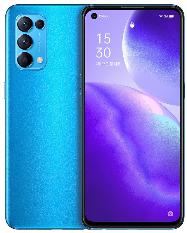 

Мобильный телефон OPPO Reno 5 5G 8/128GB Azure Blue