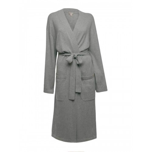 

Халат Marc & Andre кимоно свободного кроя на поясе  Серый Cashmere Blend A7-00CH104, Халат Marc & Andre кимоно свободного кроя на поясе 44-46 Серый Cashmere Blend A7-00CH104