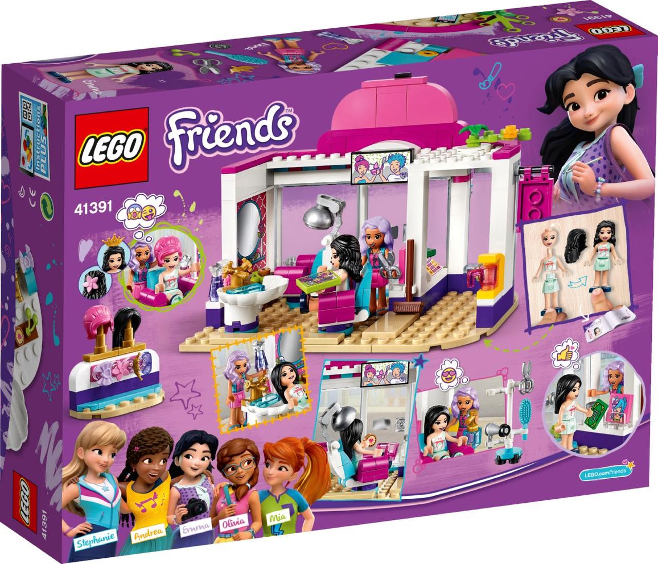 

Конструктор LEGO Friends Парикмахерская Хартлейк Сити 235 деталей (41391)