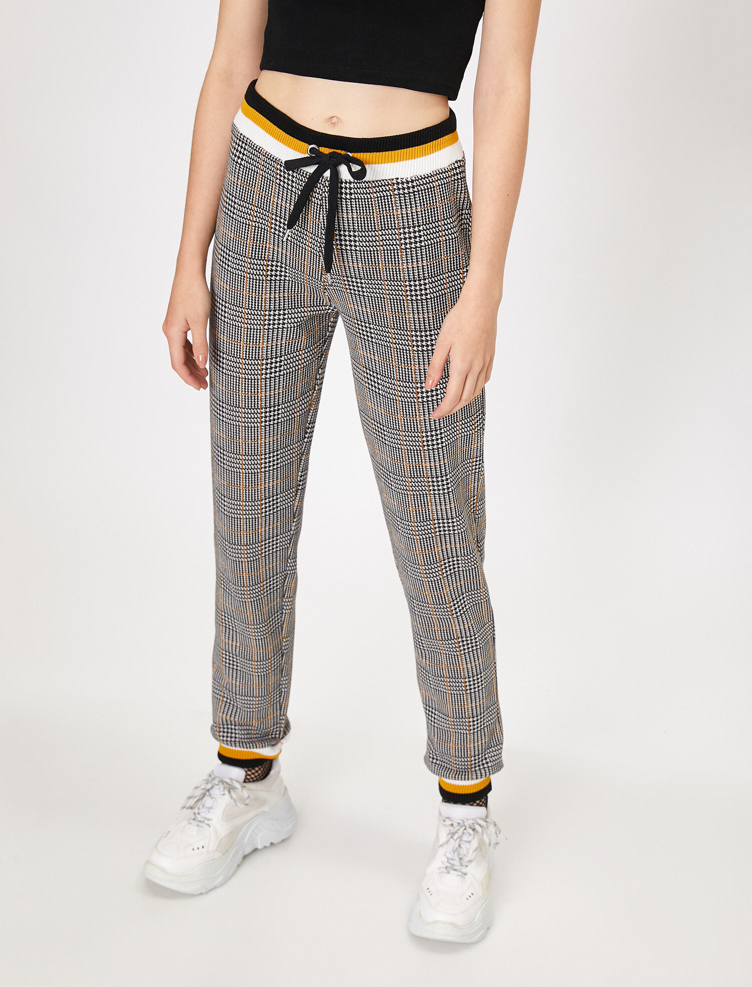 

Брюки Koton 0KAL48440OK-47P XS Yellow Check