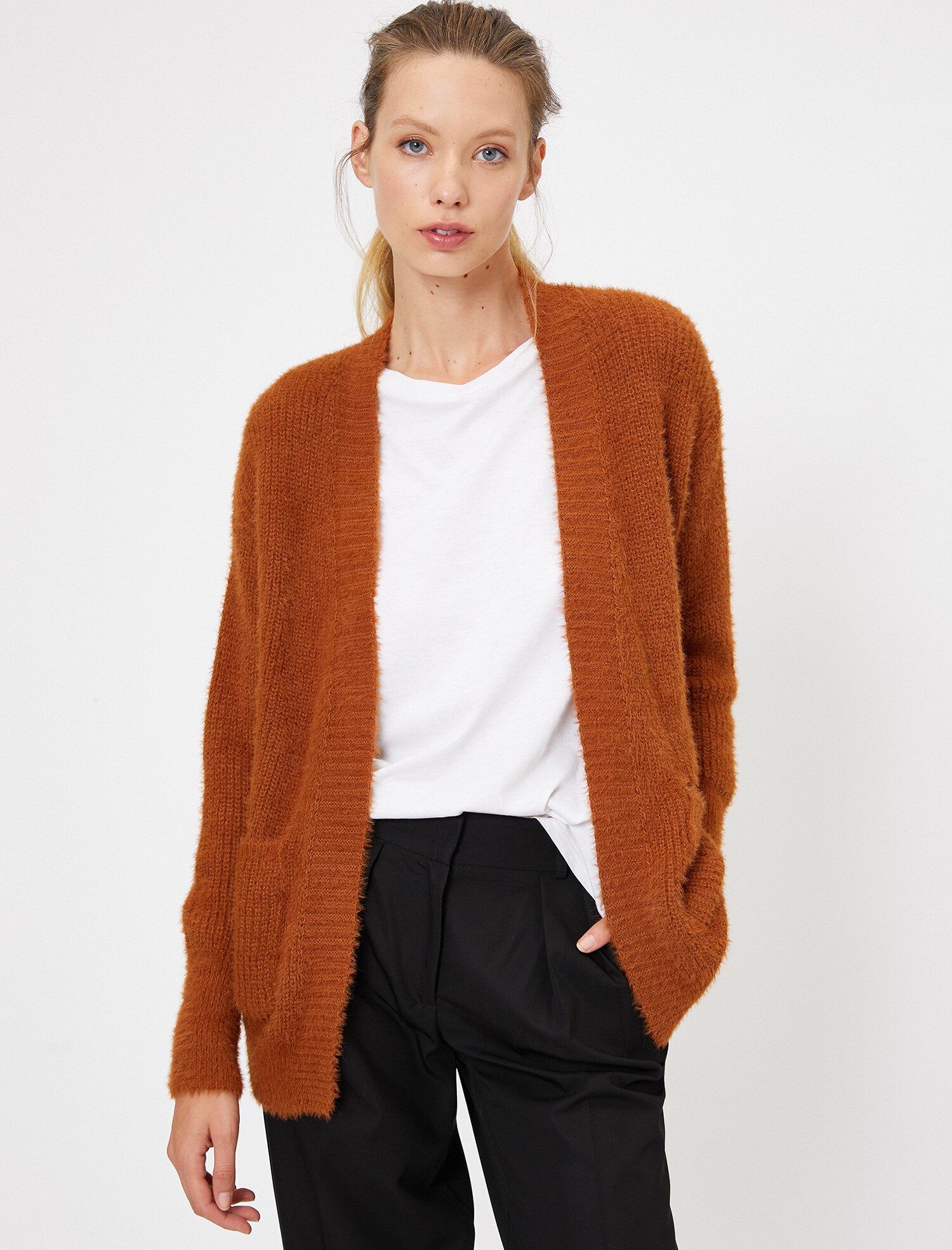 

Кардиган Koton 0KAK92068HT-996 XL Terracotta