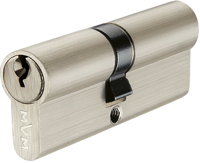 

Цилиндр MVM Р6Е 30x40 ключ-ключ 70 мм Матовый никель (P6E30/30 SN)