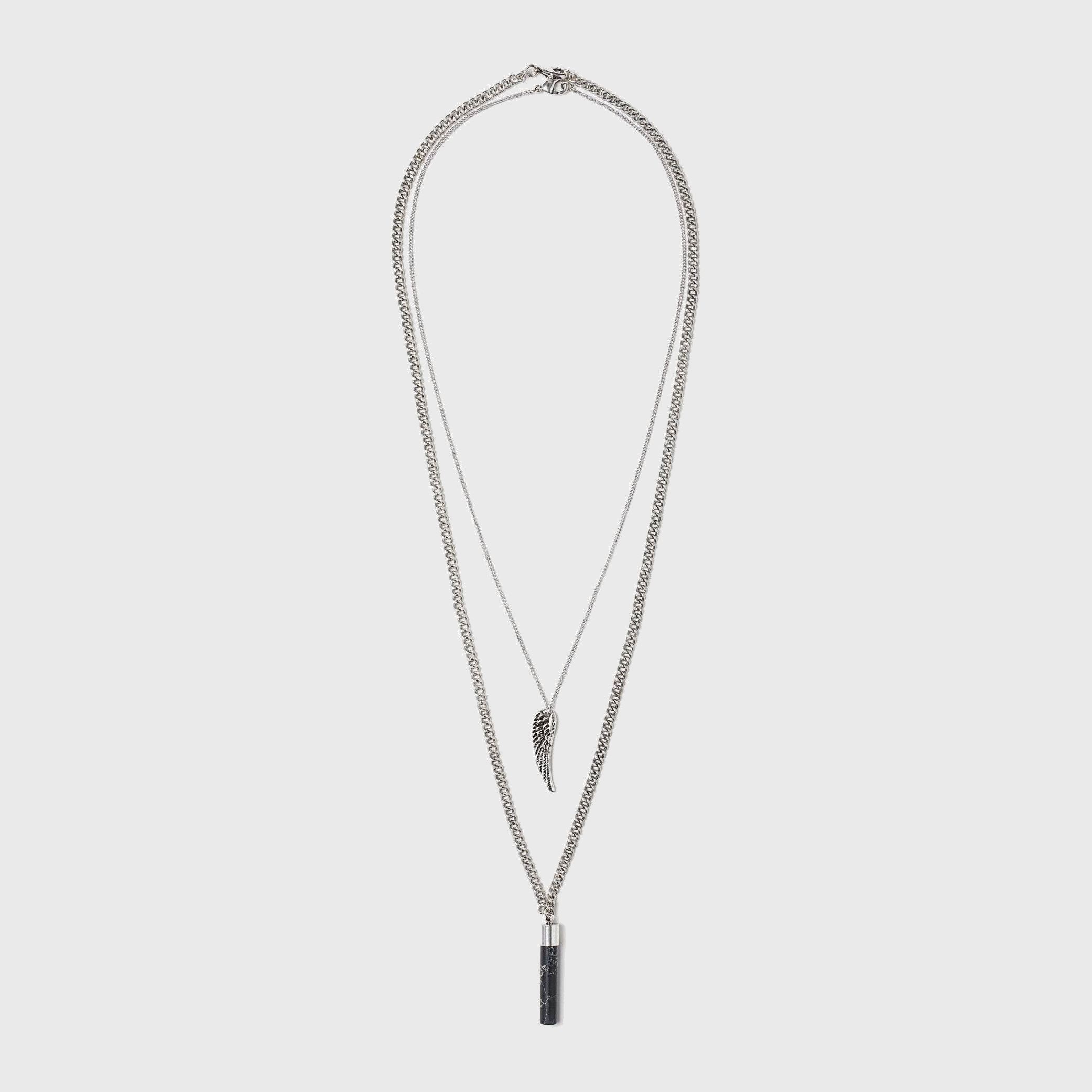 

Колье H&M 743073sm Серебристое