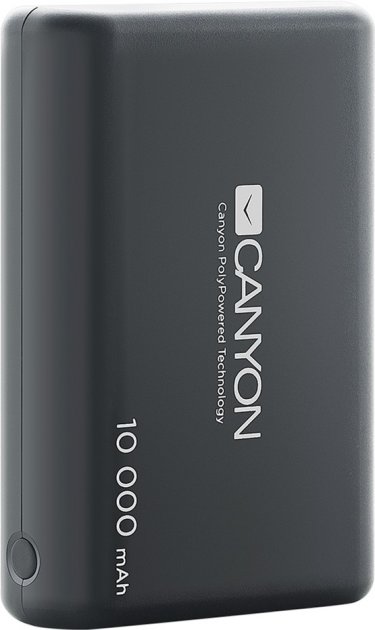 

Универсальная мобильная батарея Canyon 10000mAh Black (CNS-CPBP10B)