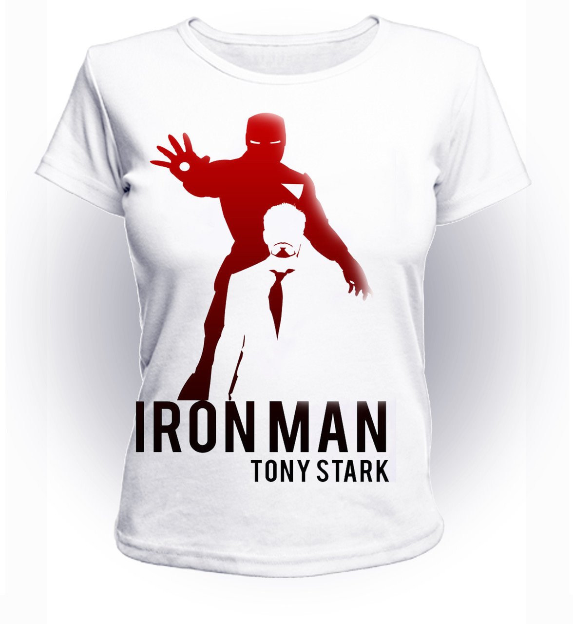 

Футболка женская GeekLand Железный Человек Iron Man Tony Stark Аrt IM.01.019 (FU21IM.01.019/girl-86)