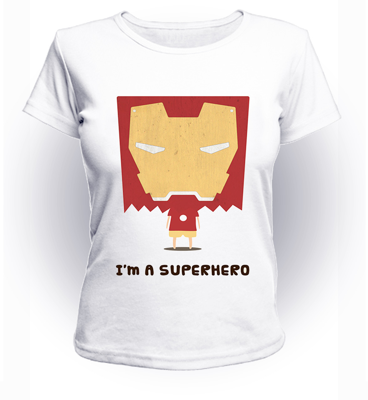 

Футболка женская GeekLand Железный Человек Iron Man superhero art IM.01.034 (FU21IM.01.034/girl-170)