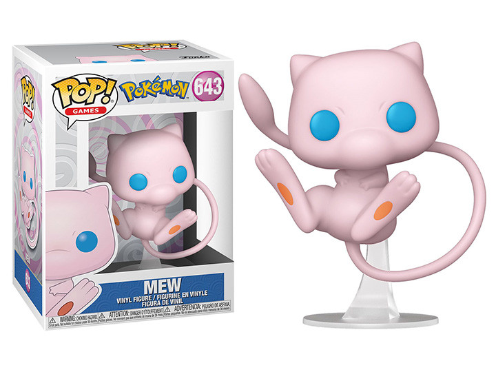

Фигурка Funko Pop Мью Покемон Pokemon Mew 10см FP P M 643 (CZ00FP P M 643)