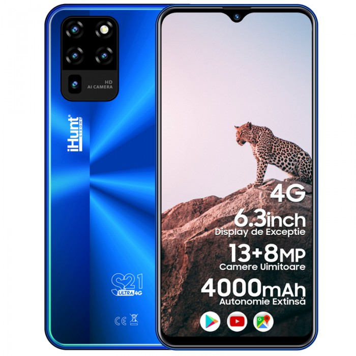 

Смартфон iHunt S21 Ultra 4G 2021 Blue