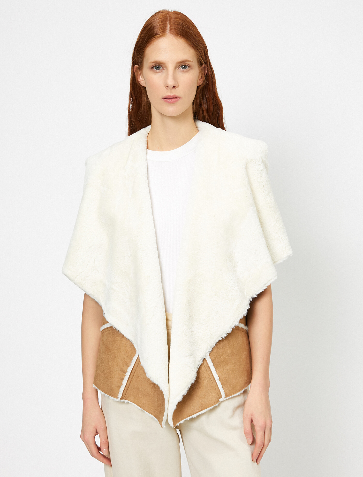 

Жилет Koton 0KAK23827GW-100 40 Camel