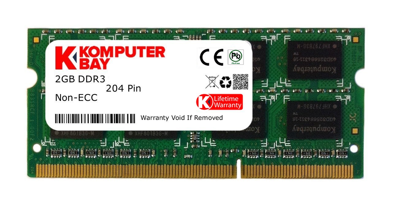 

Модуль памяти SO-DIMM 2GB/1600 DDR3 KomputerBay (204PC3-1600/2GB)