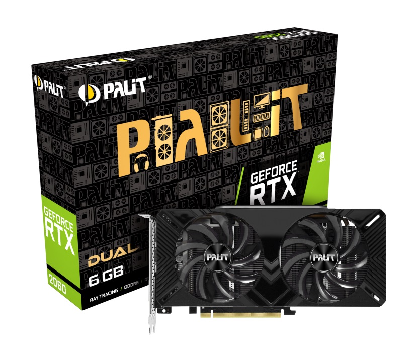 

Видеокарта GF RTX 2060 6GB GDDR6 Dual Palit (NE62060018J9-1160A-1)