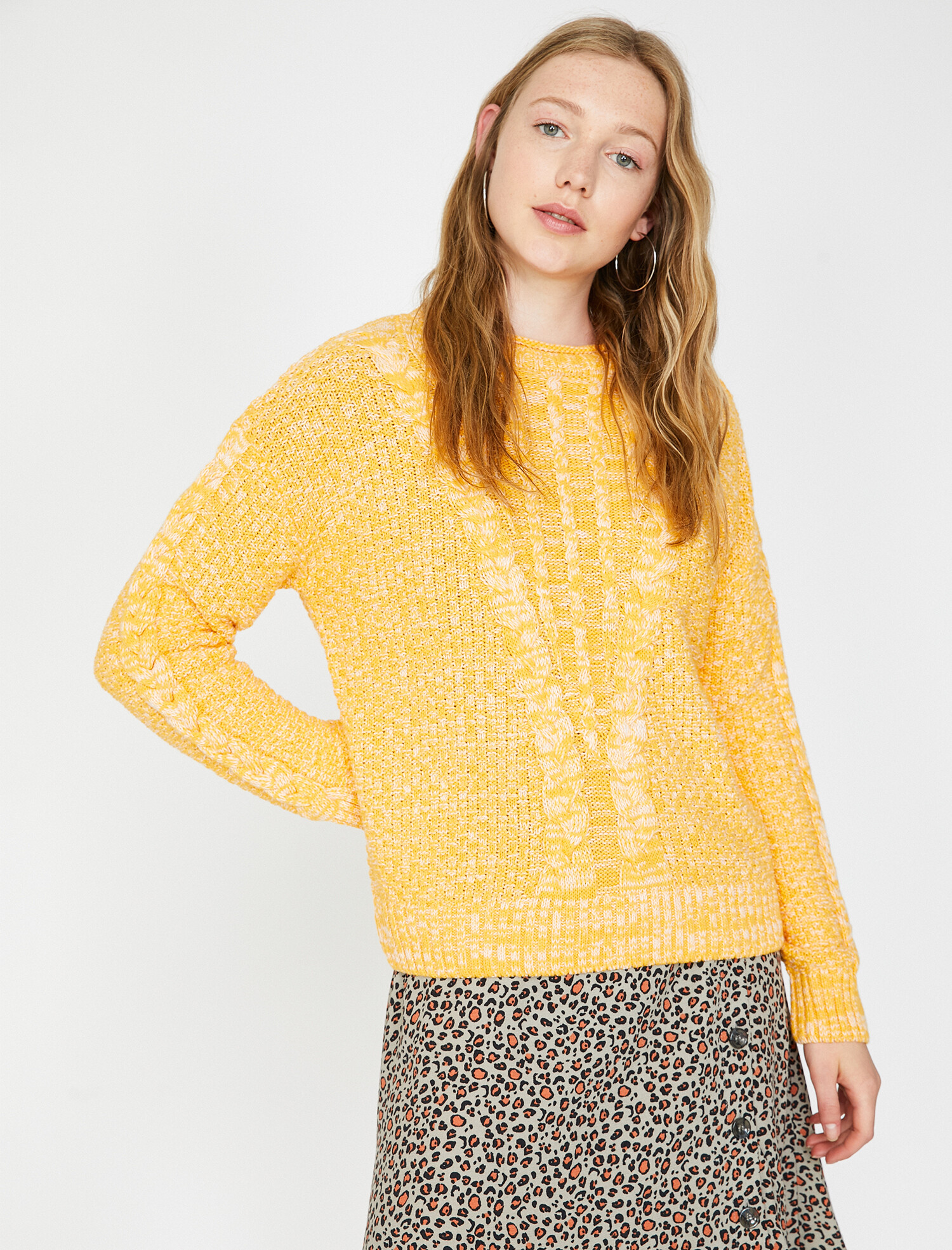 

Джемпер Koton 0KAL98624IT-151 M Yellow