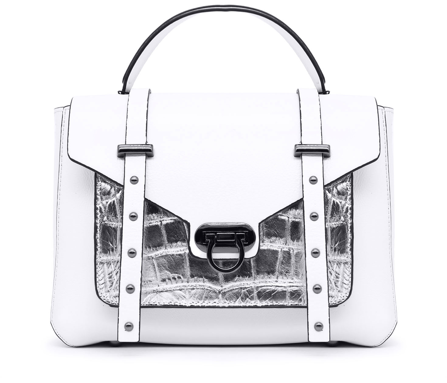 

Сумка женская Bosca 2210 white/silver Білий