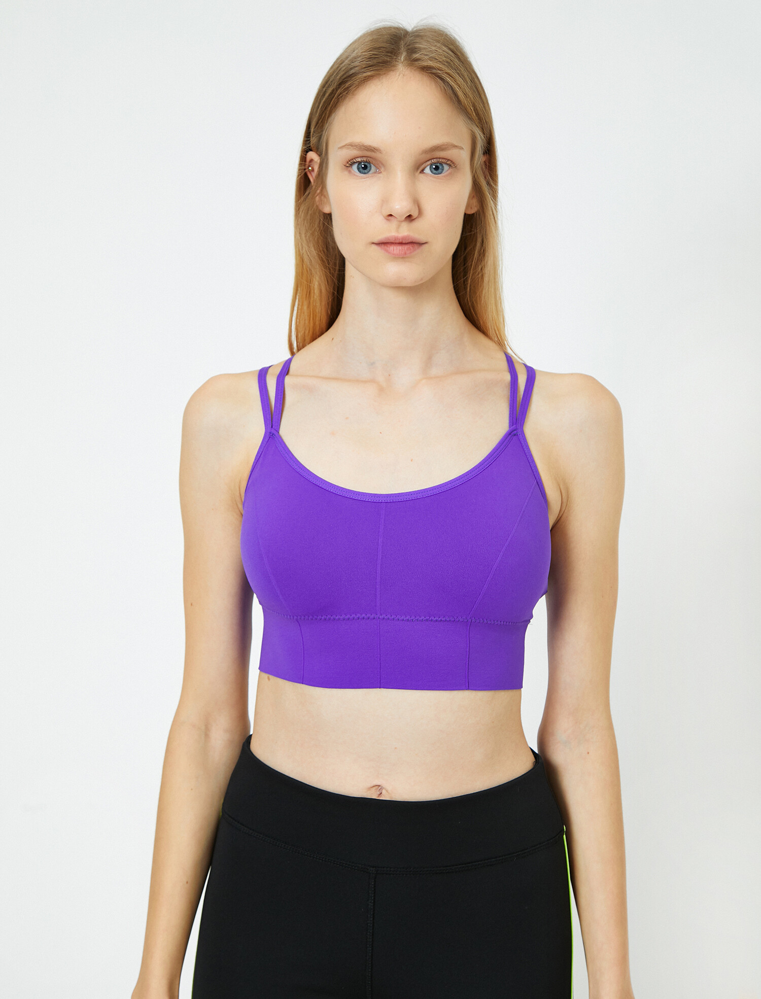 

Спортивный топ Koton 0YAK32545YK-395 L Aubergine