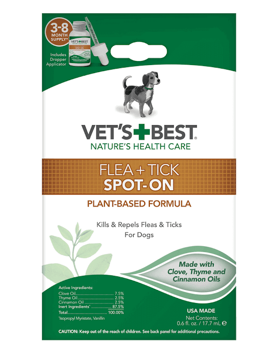 

Капли от блох и клещей VET'S BEST, 17,7 мл