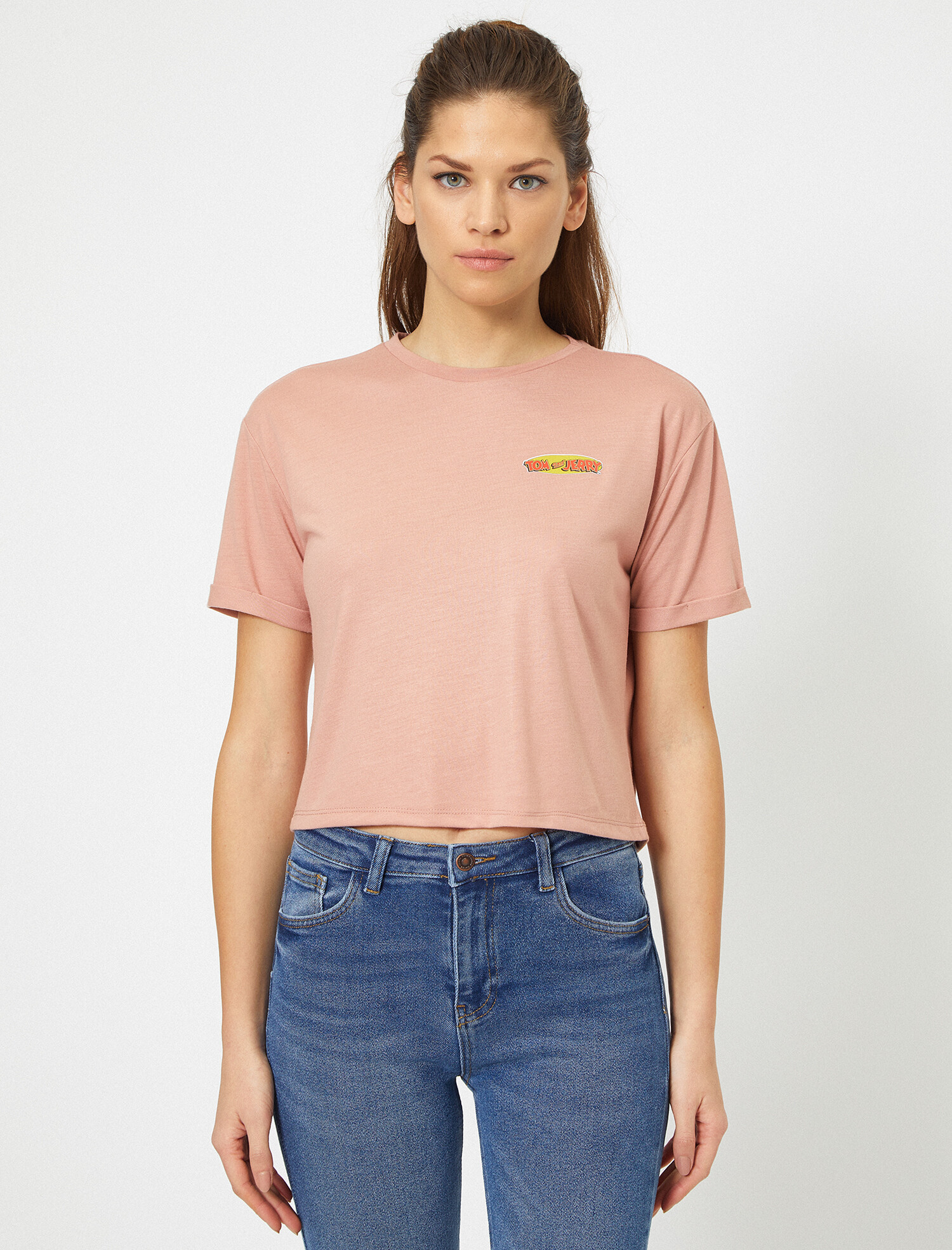

Футболка Koton 0YAL18828IK-254  Rose, Футболка Koton 0YAL18828IK-254 L Rose