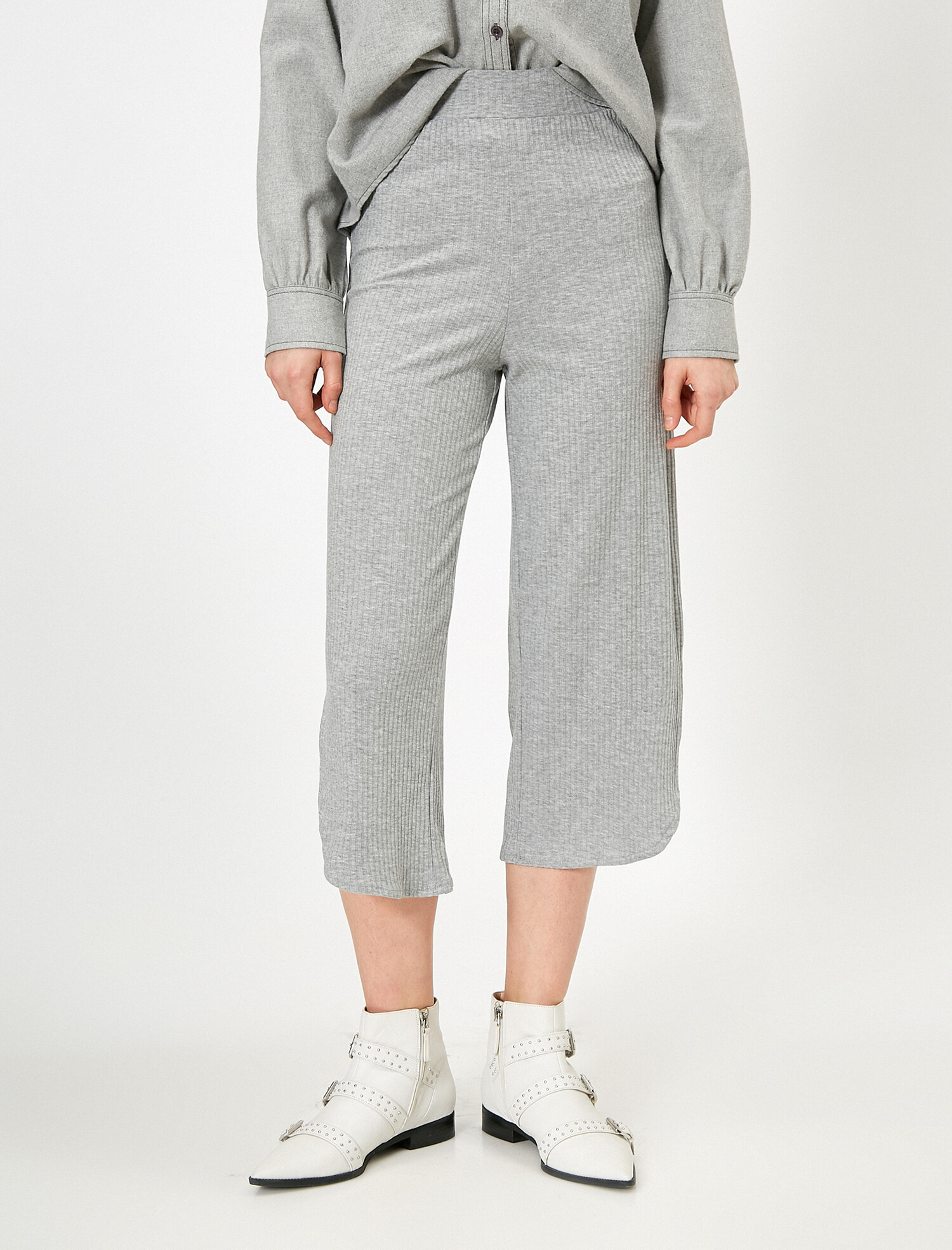 

Брюки Koton 0YAL48026IK-027  Grey, Брюки Koton 0YAL48026IK-027 M Grey