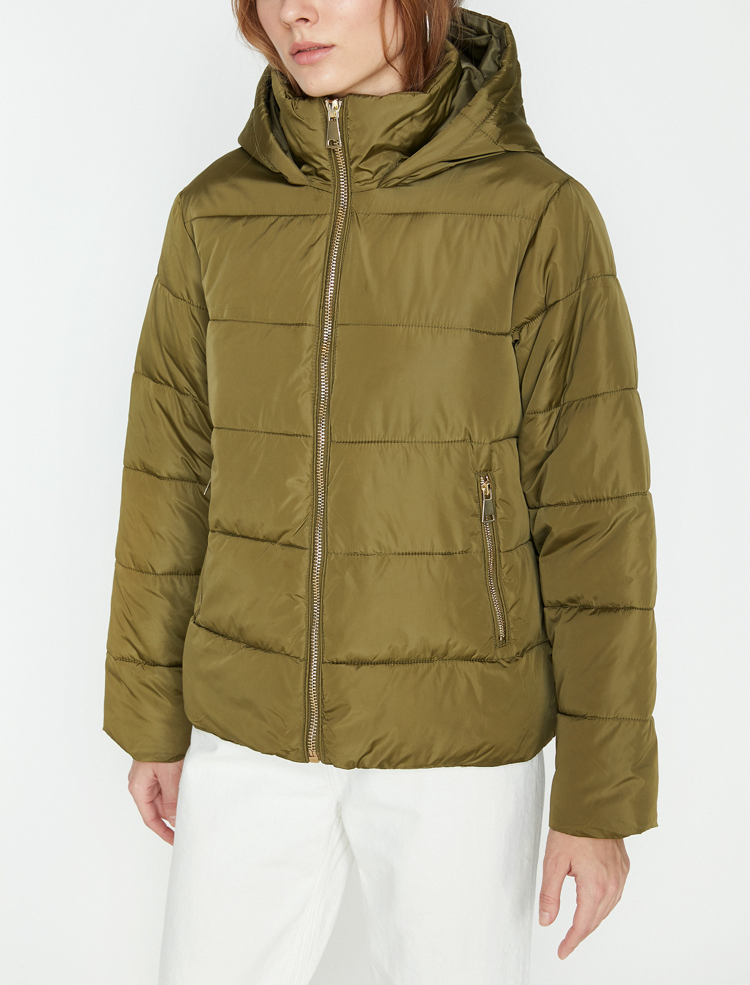 

Куртка Koton 9KAK23701GW-886 40 Khaki
