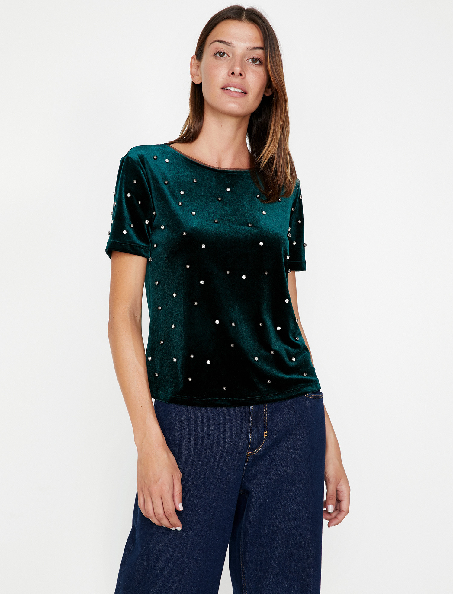 

Футболка Koton 9KAK34046FK-750 XL Green