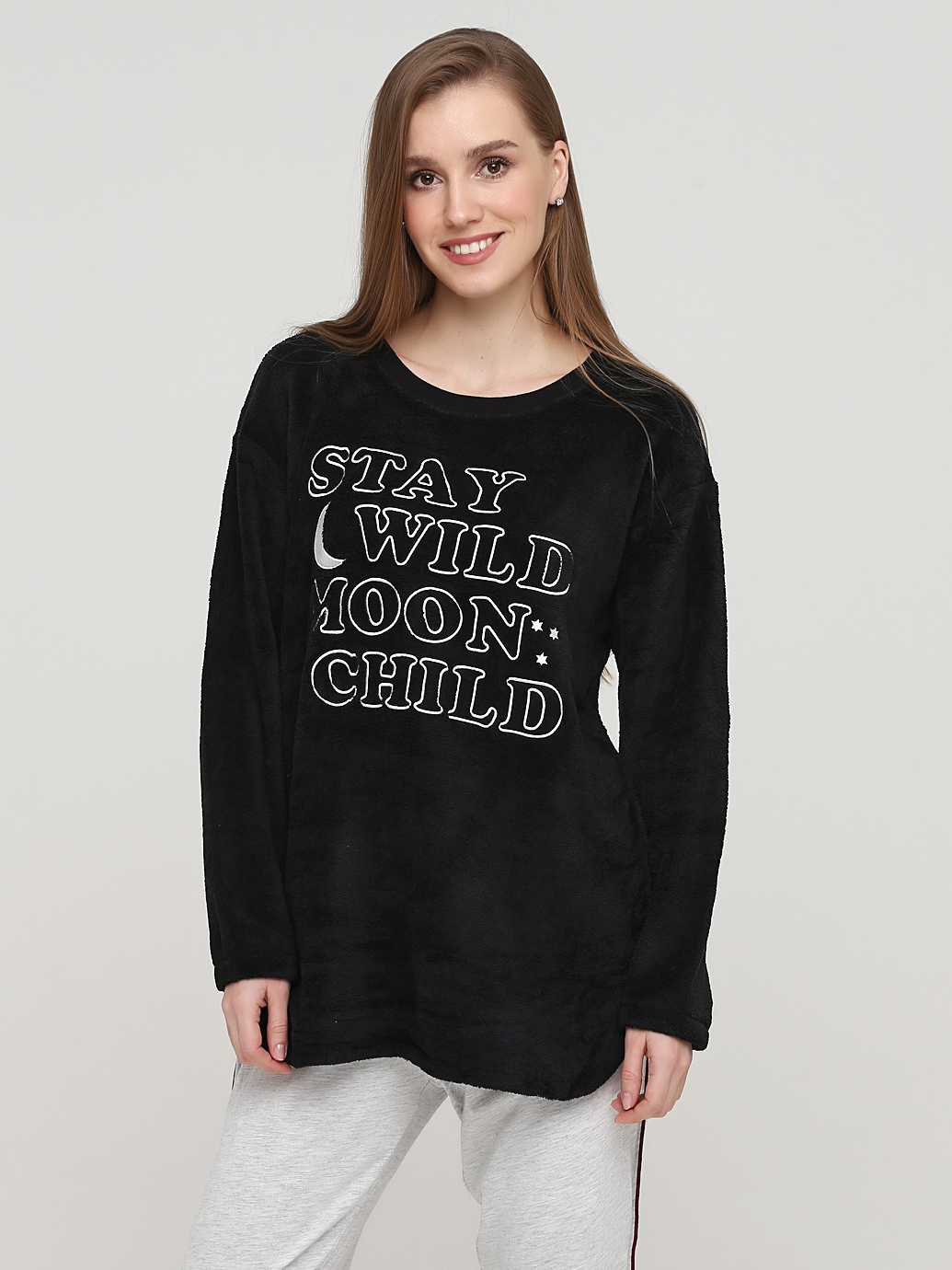 

Пижамный свитшот H&M 0770346_STAY_01 S Черный