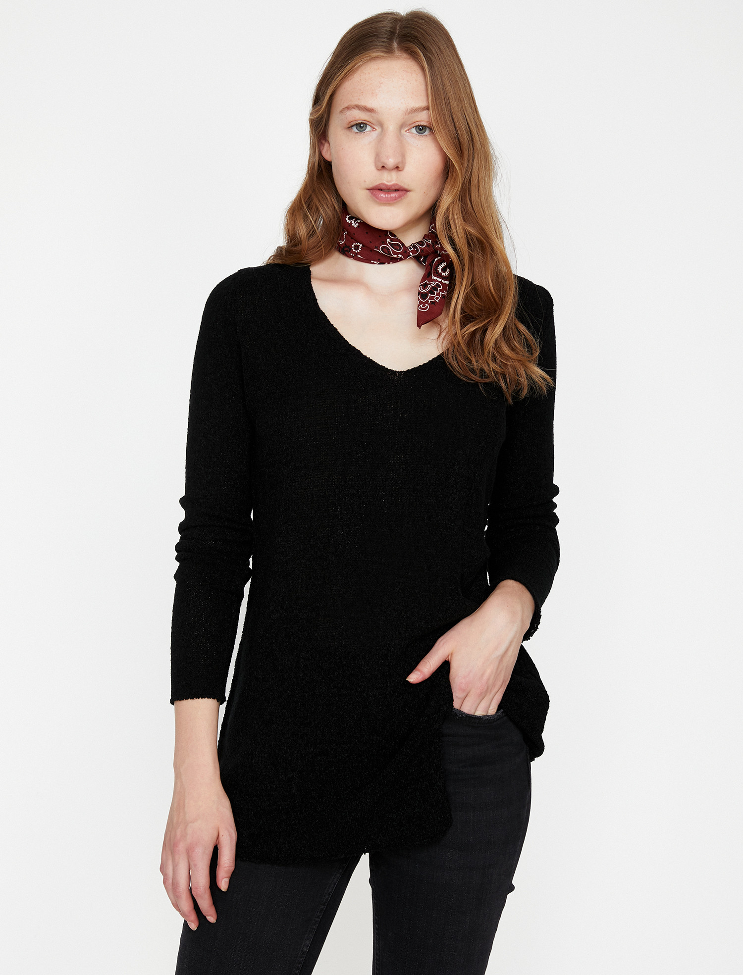 

Пуловер Koton 9KAK94862OT-999 XS Black