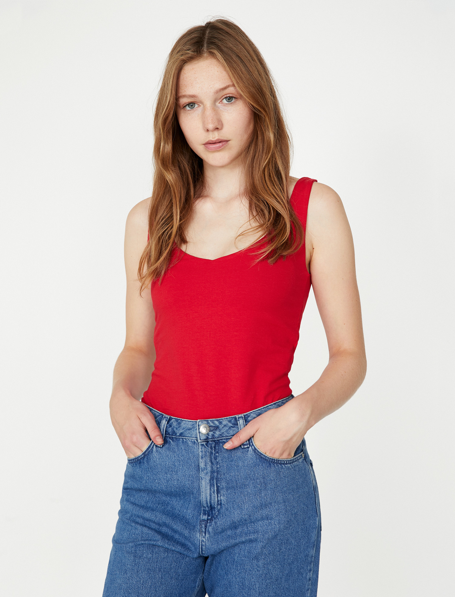 

Майка Koton 9KAL31047OK-473 M Red