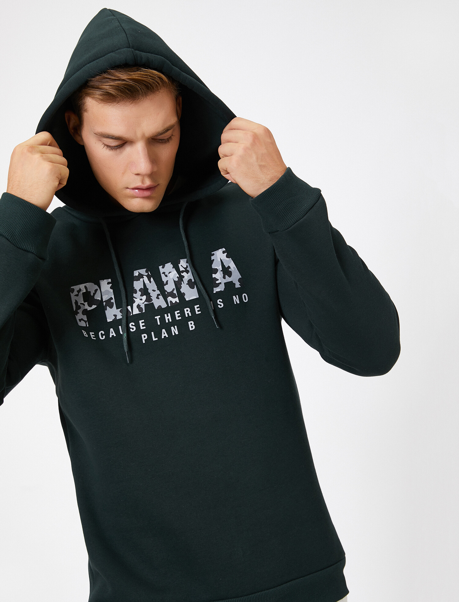 

Худи Koton 0KAM71104DK-989 S Dark Green