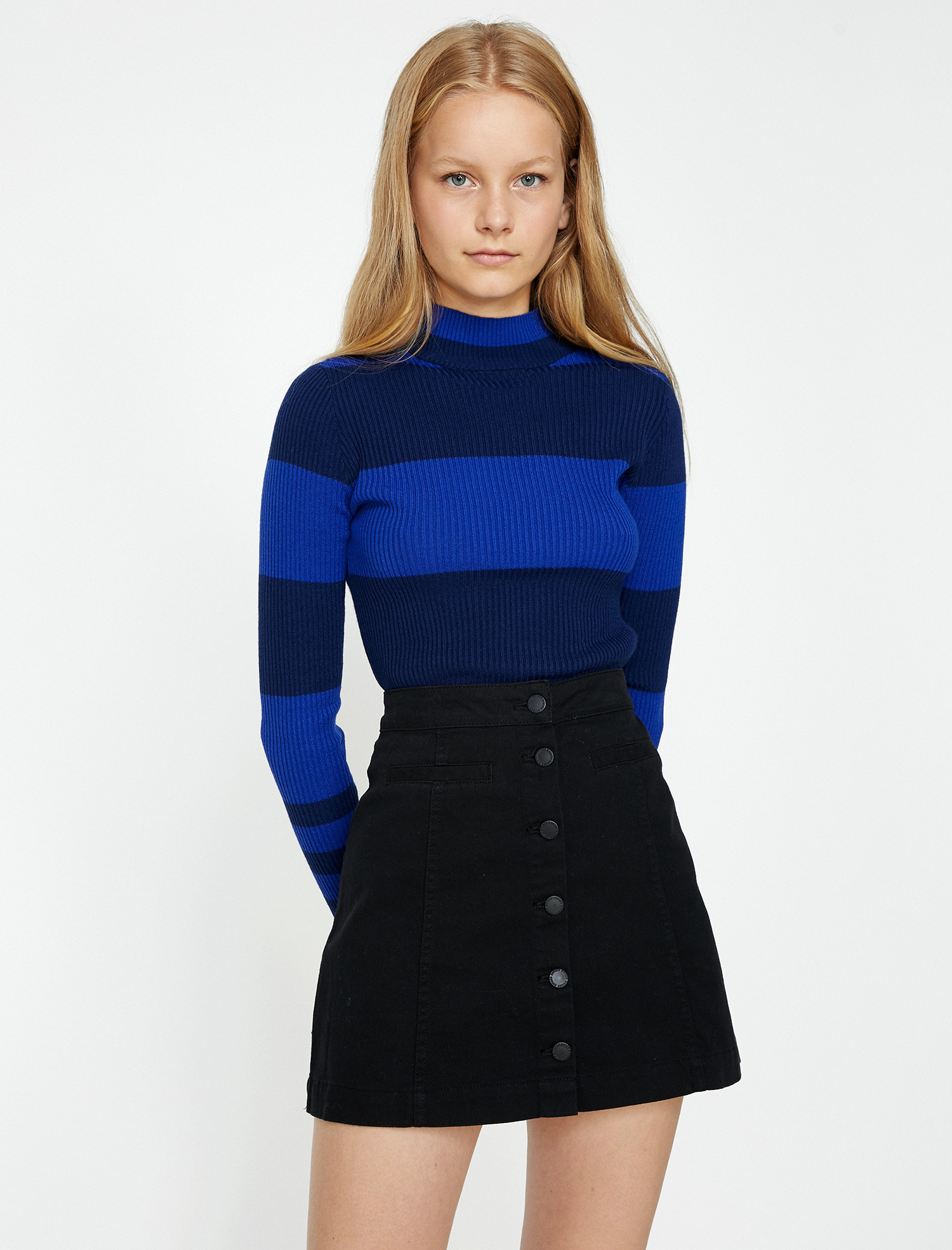 

Гольф Koton 9KAL96833JT-Y29 L Blue Stripe