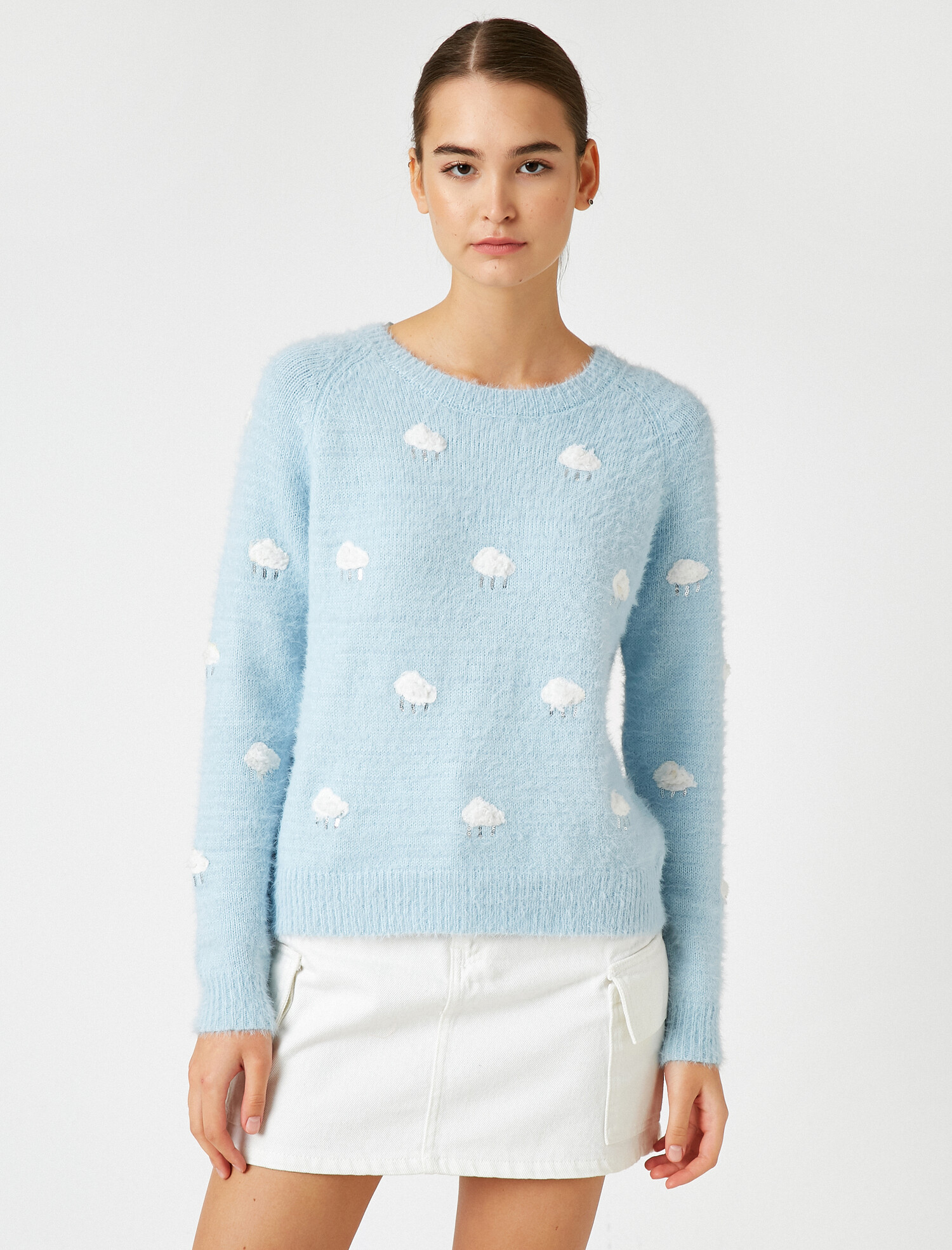

Джемпер Koton 9KAL97185OT-621 XS Blue