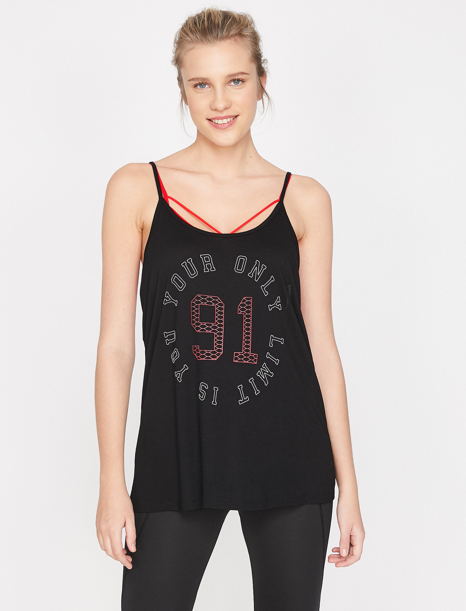 

Майка Koton 9YAK32397YK-999 XS Black