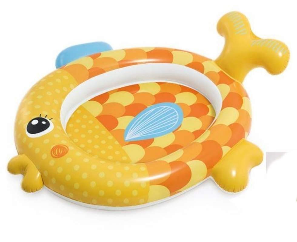 

Бассейн надувной Intex "Золотая рыбка" детский круглый 34 л