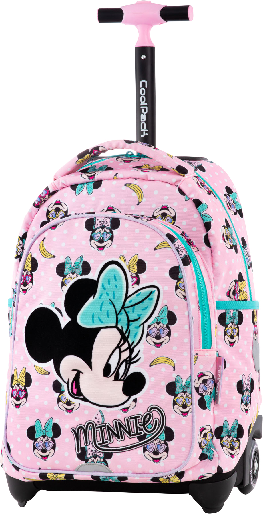 

Рюкзак CoolPack Jack Minnie Mouse на колесах 24 л 44х31х19 см (B53302)