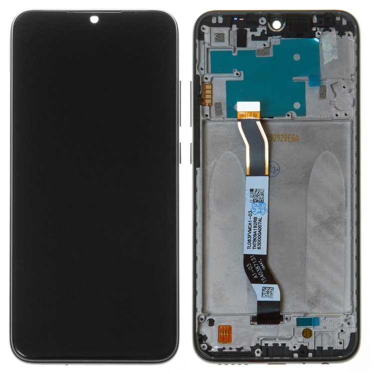 

Дисплей для Xiaomi Redmi Note 8 с сенсором черный и рамкой