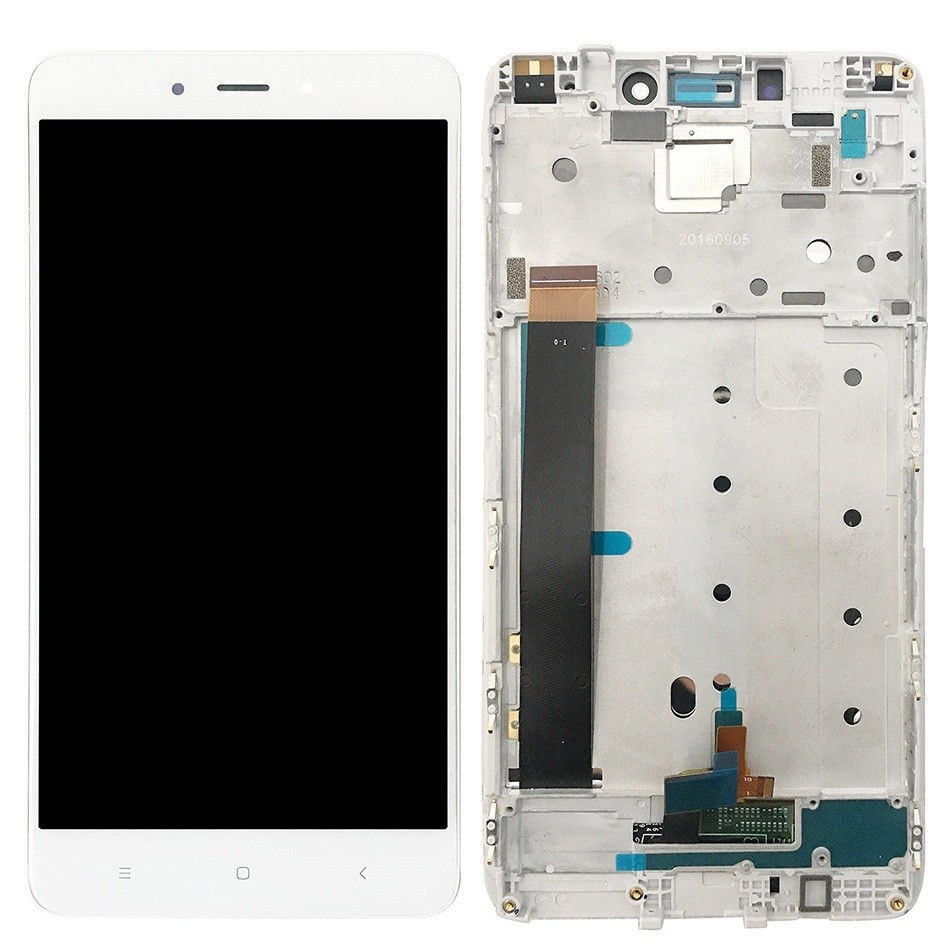

Дисплей для Xiaomi Redmi Note 4 MediaTek с сенсором белый и рамкой