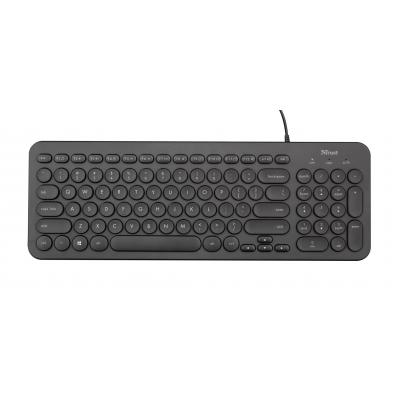 

Клавиатура Trust Muto Silent USB Black (23408)