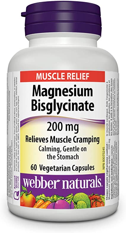 

Витамины Webber Naturals Magnesium Bisglycinate 60 капсул (4384303435)