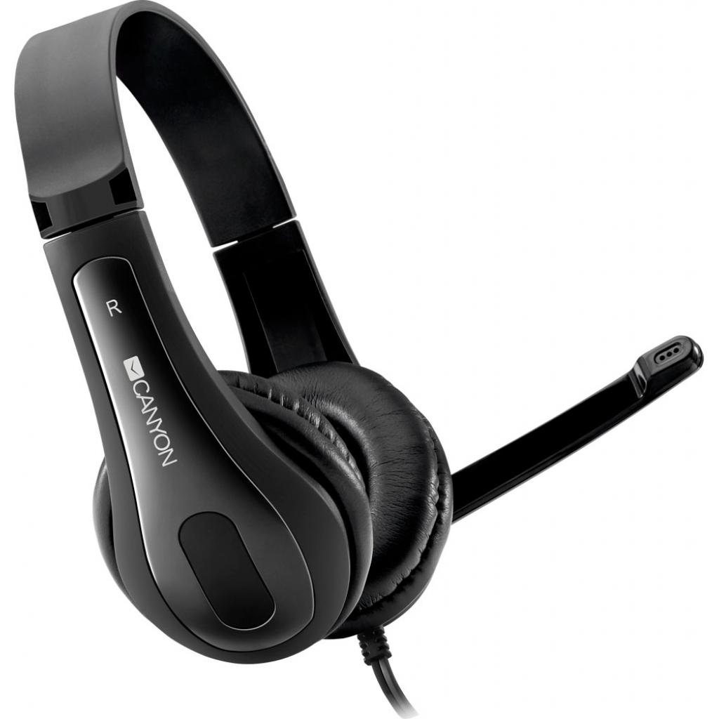 

Навушники CANYON HSC-1 Black (CNS-CHSC1B)