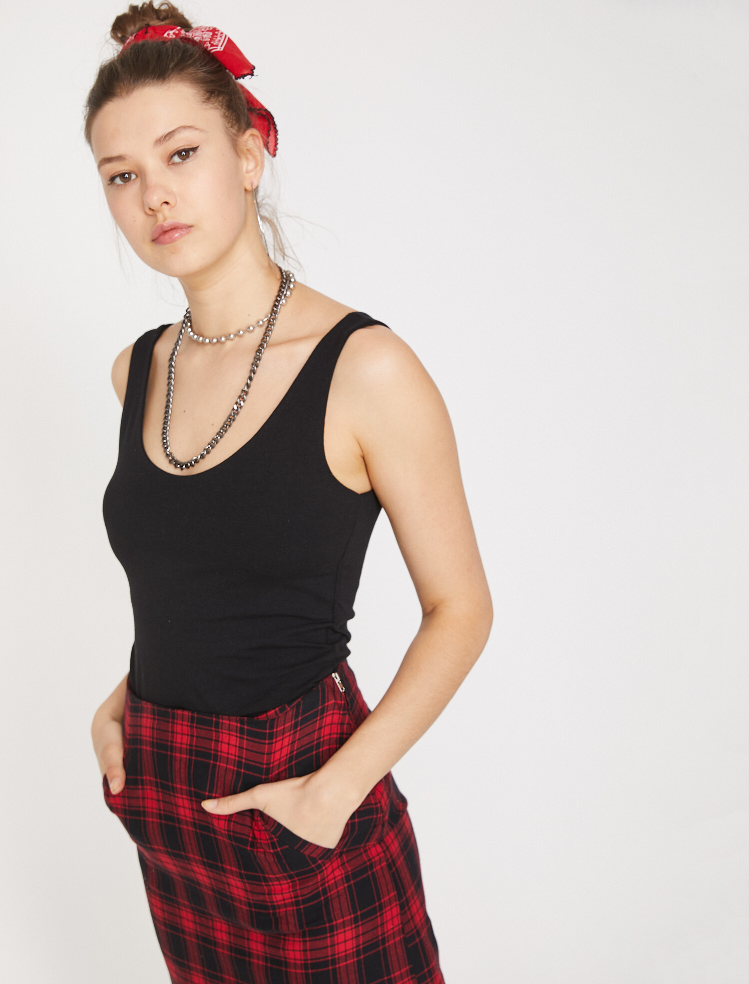 

Майка Koton 9YAL38047OK-999 L Black