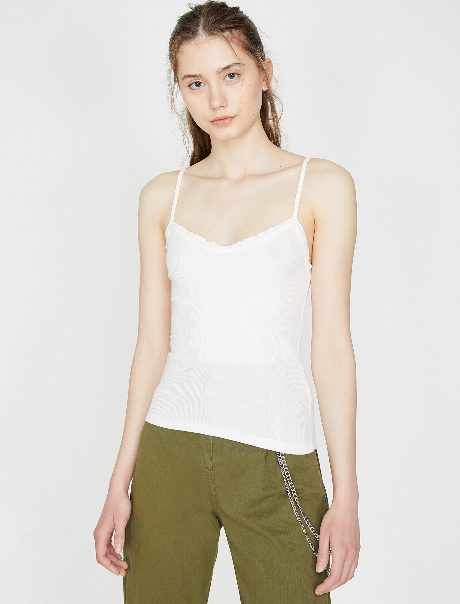 

Майка Koton 9YAL38215OK-000 L White