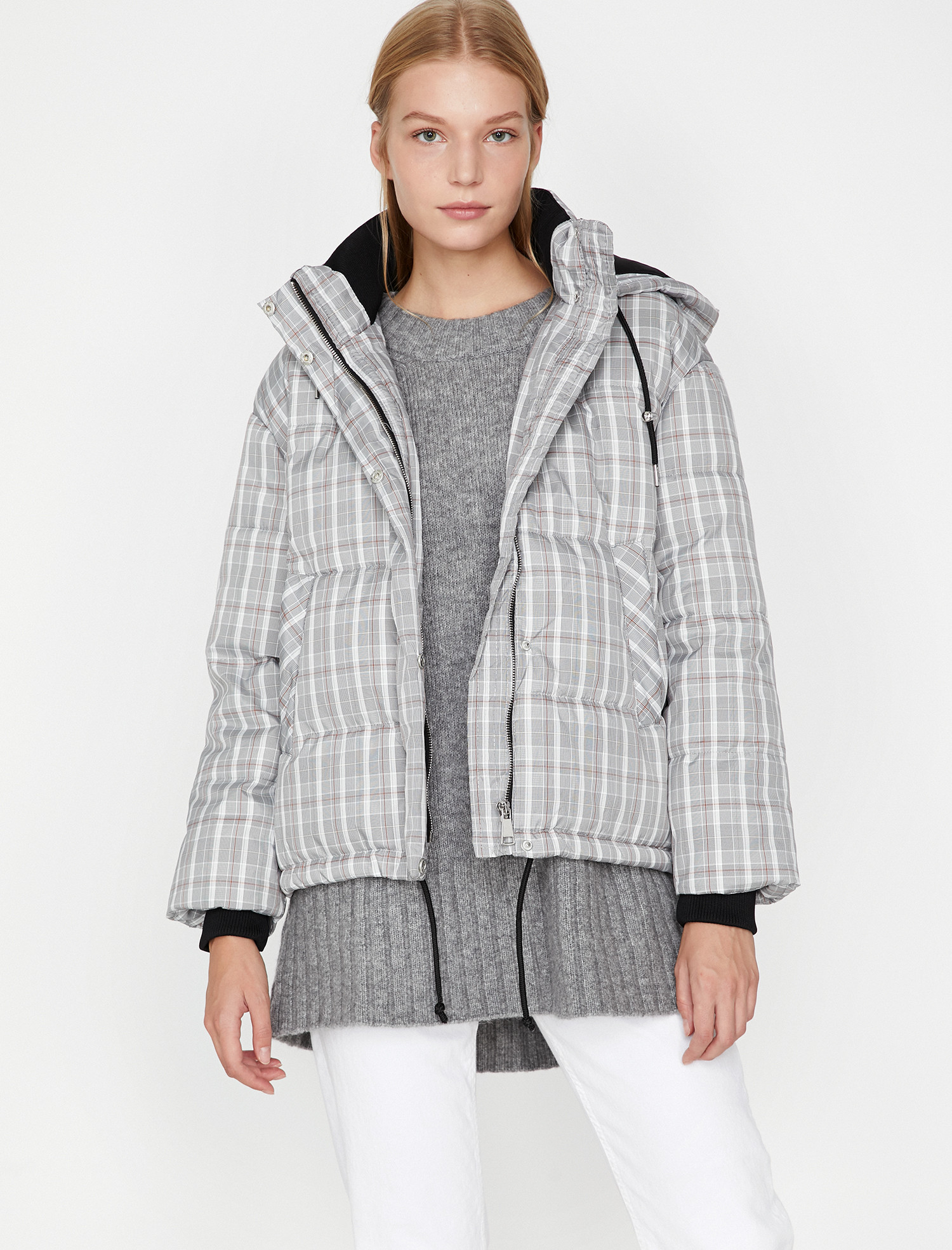 

Куртка Koton 9KAK06553OW-30B 42 Antracite Check