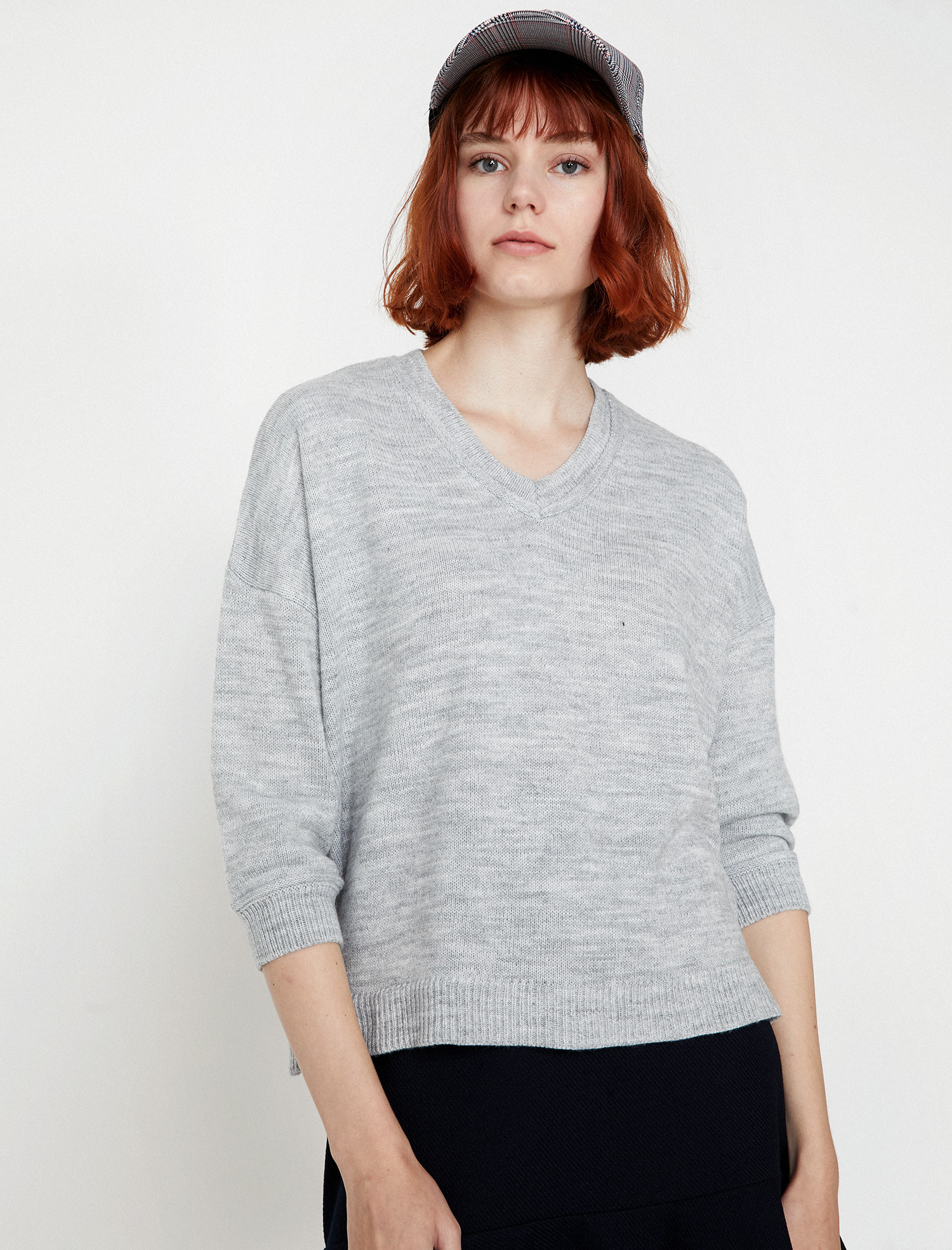 

Пуловер Koton 9KAL96862OT-032 L Grey