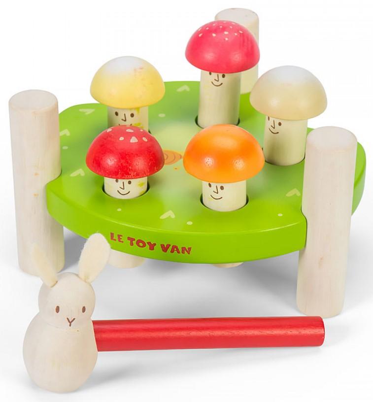 

Деревянная Игрушка Le Toy Van Ле Той Ван, Грибочки 3 (PL092)